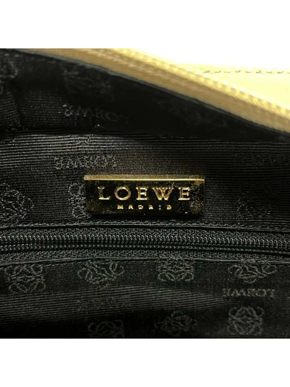 Loewe Handbag Ivory Leather